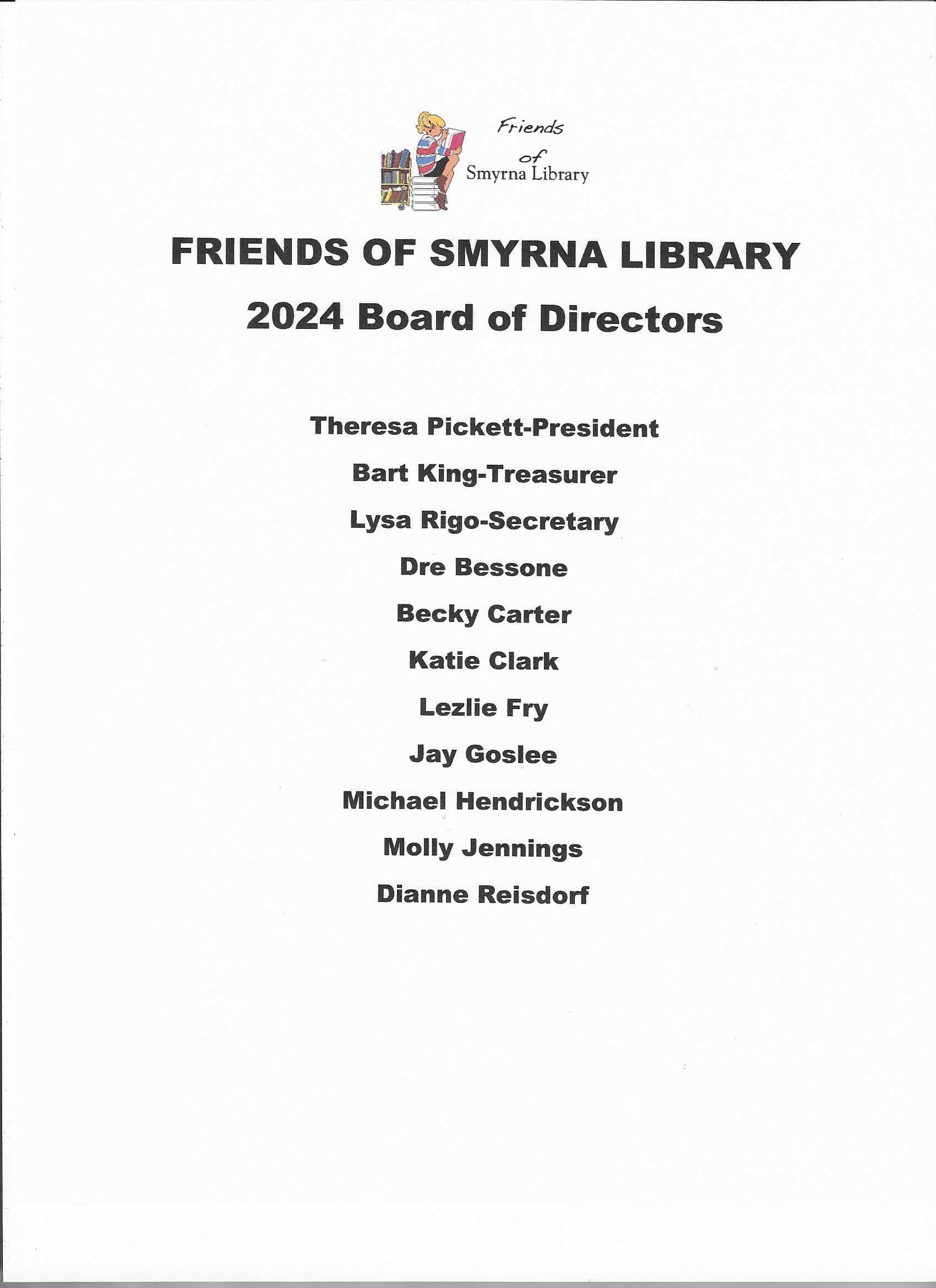 Friends of Smyrna Library RCLS+