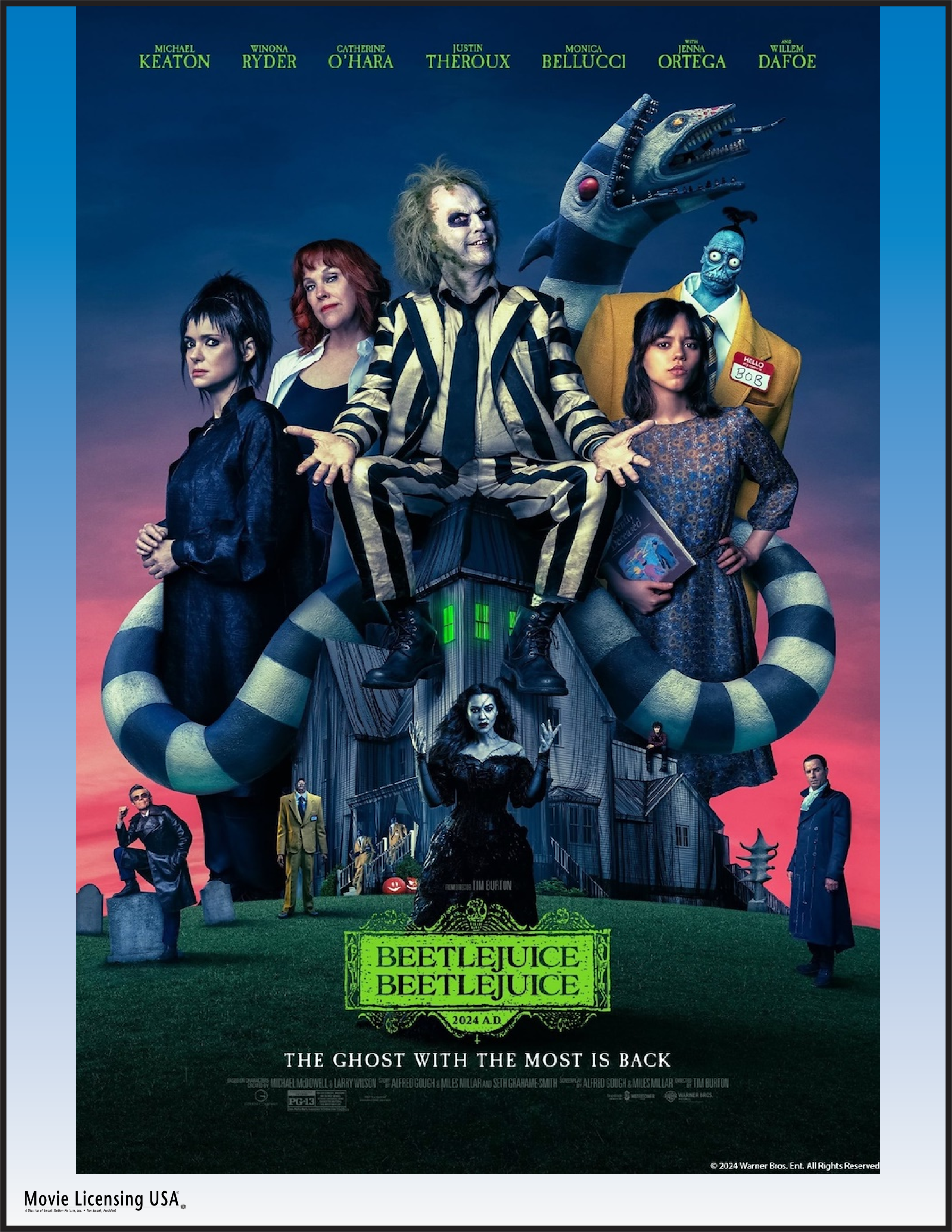 Beetlejuice Beetlejuice is Smyrna Public Library's January Movie Matinee, playing Saturday January 4 at 2pm