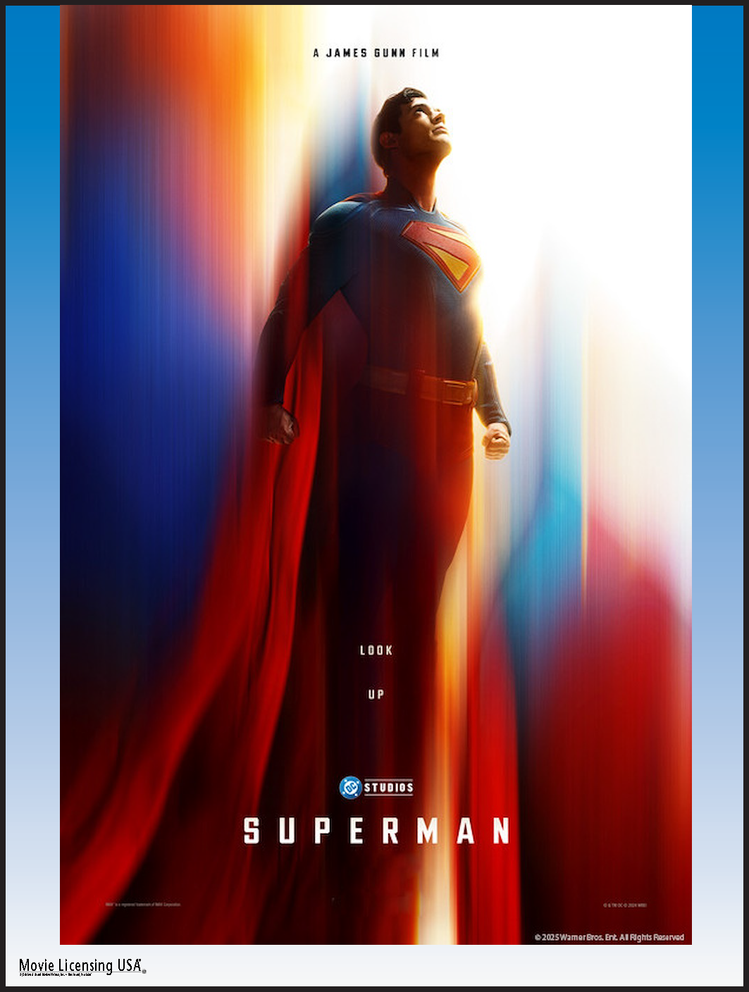 SUPERMAN_2025_poster – plain Superman is Smyrna Public Library's November Movie Matinee, playing Saturday November 1 at 2:00pm